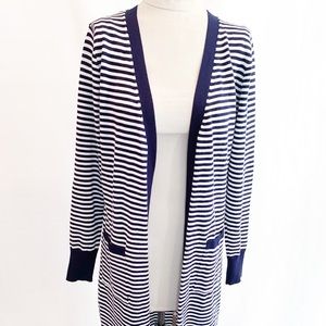Vila Milano long striped duster NWT